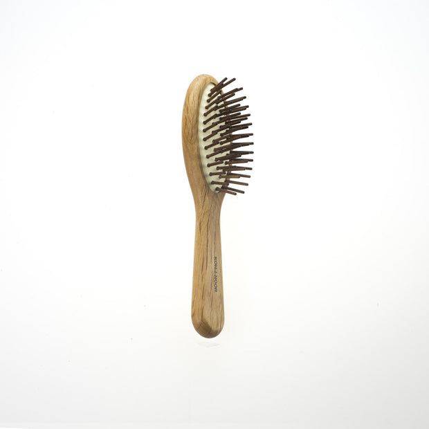 Koh-I-Noor Legno Pneumatic Oval Brush with Hornbeam Wood Pins, Large (K683) - Boyd's Madison Avenue