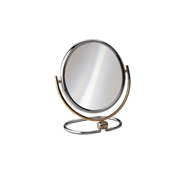 Large Sized Magnifying Travel Mirror, 7.2" Diameter - Boyd's Madison Avenue