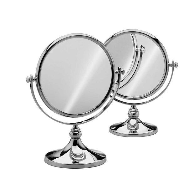 Free Standing Mini Round Double Face Mirror - Boyd's Madison Avenue