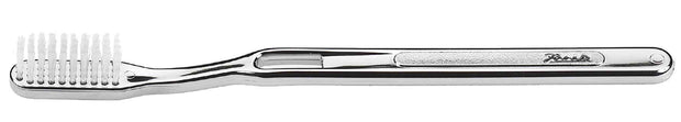 Janeke chrome plated toothbrush made in Italy