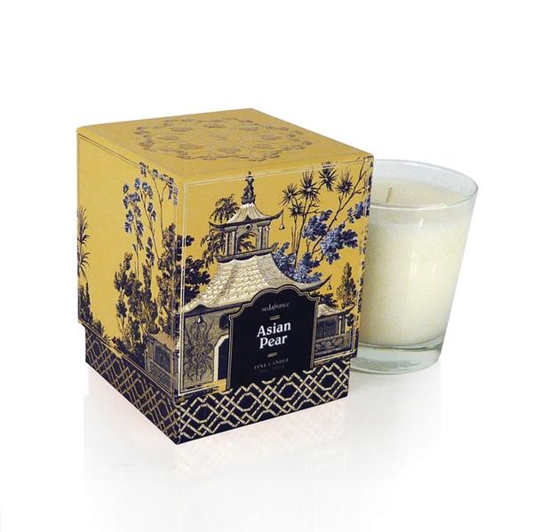 Asian Pear Jardins du Seda France Boxed Candle
