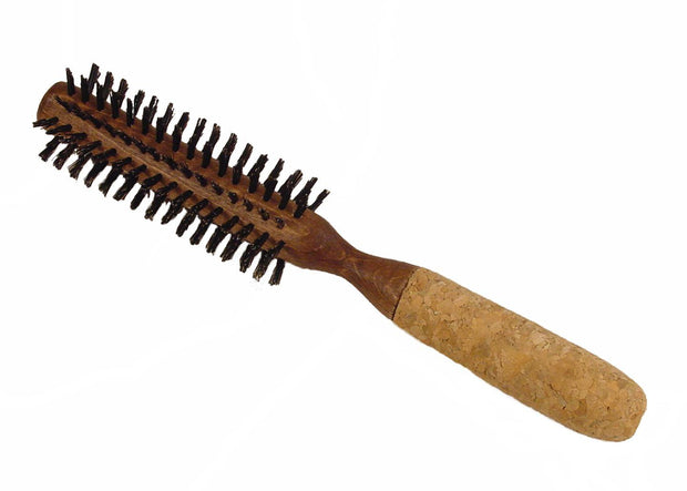 Boyd's round styling brush with cork handle, 1 3/8"