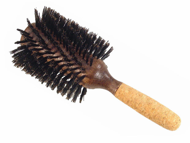 Boyd's round styling brush with cork handle, 4"