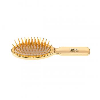 Janeke Oval Hair Brush in Gold and Silver (Medium)