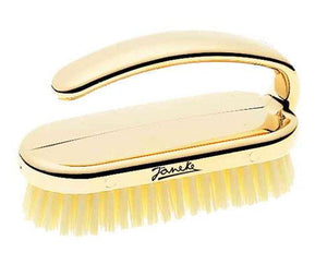 Janeke Nail Brush, Available In Gold or Chromium  CRSP38 - Boyd's Madison Avenue