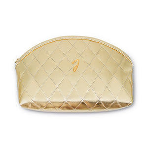 Janeke Quilted Pouch (Make up, Cosmetic Bag) (Empty)