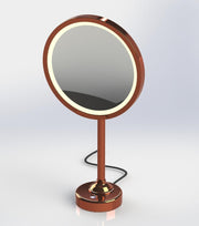 Brot INTEMPOREL Lighted Magnifying Vanity Mirror, 9 1/2" in Diameter - Boyd's Madison Avenue