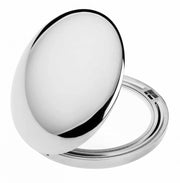Shiny Round Chrome Compact by Janeke 