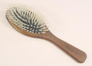 blonde bristle brush for keratin treated hair