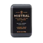 Black Amber Bar Soap for Men, 7.9 Oz. - Boyd's Madison Avenue