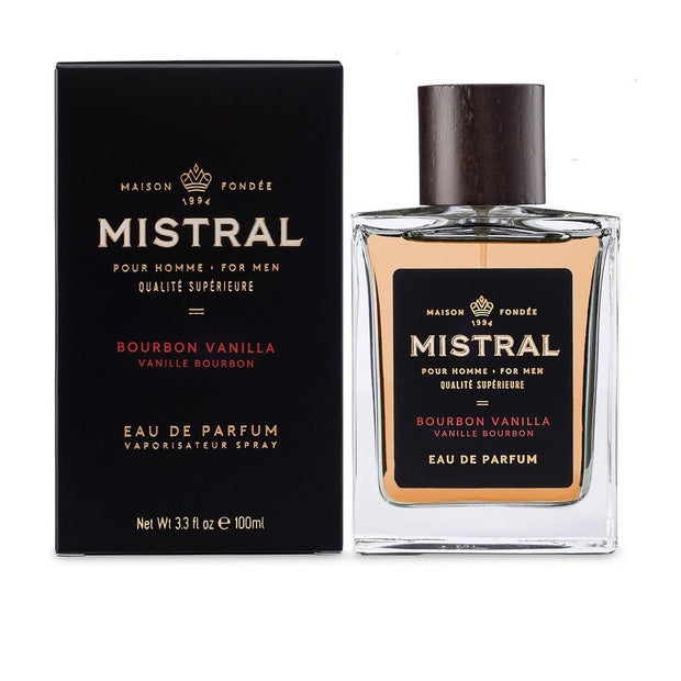 Bourbon Vanilla Eau de Parfum for Men, 3.3 Fl. Oz. - Boyd's Madison Avenue