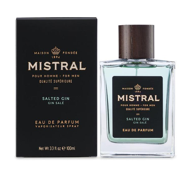 Salted Gin Eau de Parfum for Men, 3.3 Fl. Oz. - Boyd's Madison Avenue
