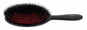 Black Janeke Brush with mixed nylon bristles