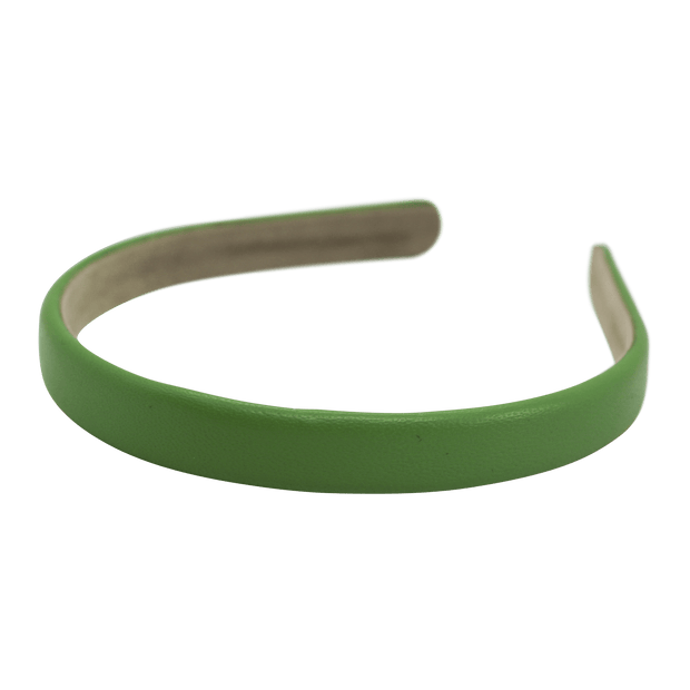 Wardani leather headband 5/8" Minty green