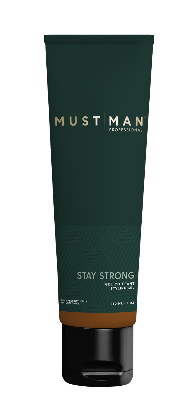Must Man Stay Strong - Styling Gel , 5 Oz.