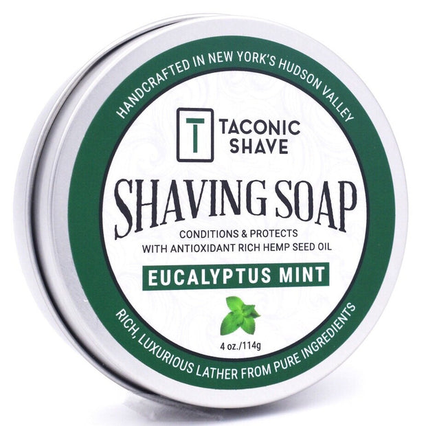 Shaving Soap with Hemp Seed Oil 4oz. - Boyd's Madison Avenue
